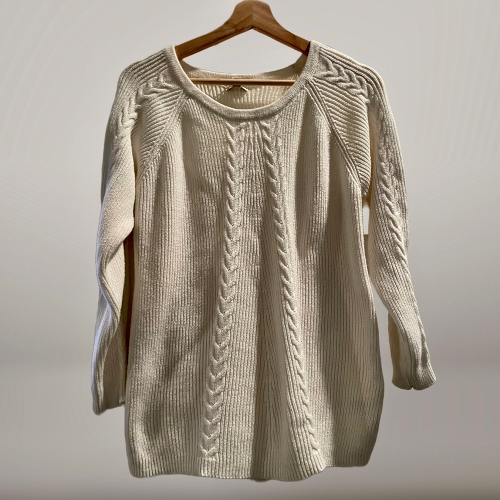 Sonoma cable sweater